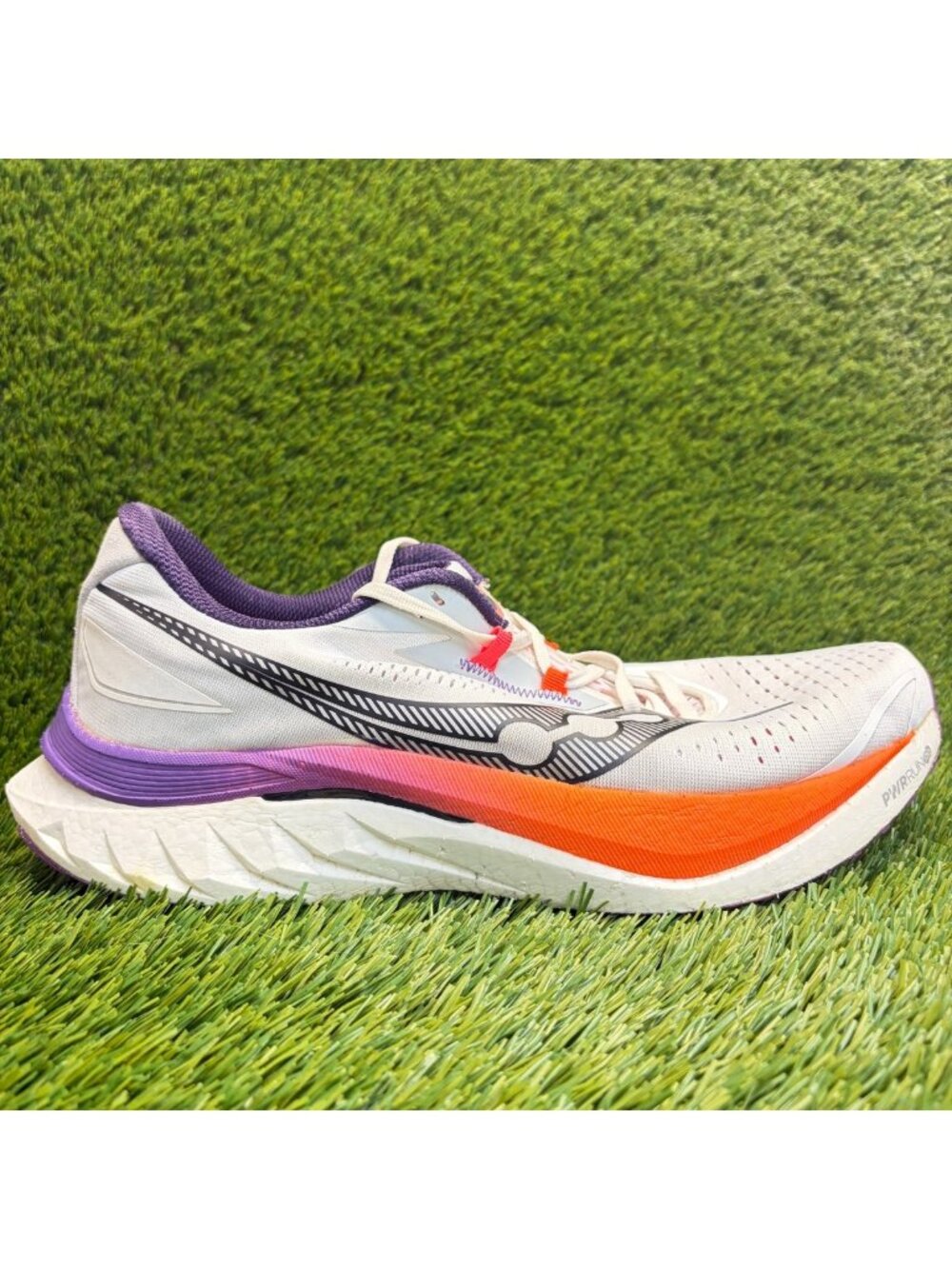 Saucony Endorphin Speed 4 Mens Size 12.5 White Athletic Running Shoes Sneakers